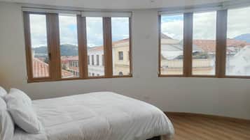 Apartamento clássico, vista para a cidade