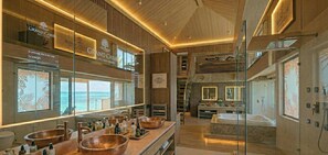 Deluxe dubbelrum för 1 person - balkong | Badrum