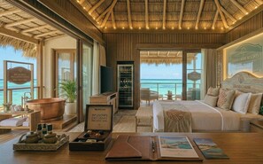 Deluxe dubbelrum - balkong - havsutsikt | Spa