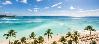 NEW KBM Resorts Free CAR Ilikai Suites Studio Oceanview Condo! Ilk-437