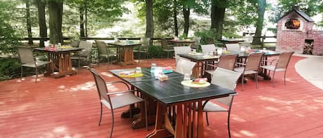 Restauration en plein air