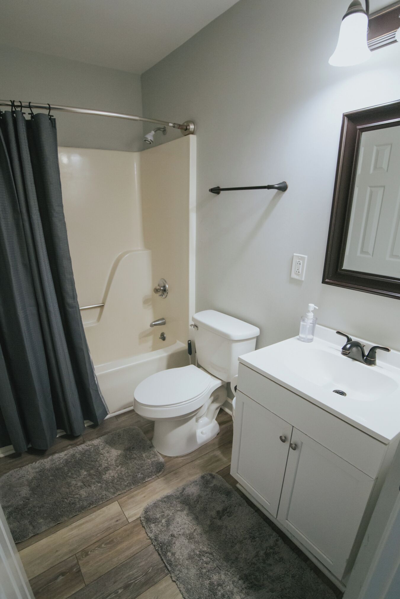 Towels, soap, toilet paper