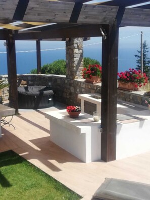 Terrace/patio - Casa Olimpia - Mareri apartments (Imperia)