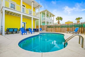 Pool - 2 Side-by-Side Homes | 8BR, 2 Private Pools, Sleeps 28, Walk to Beach (Panama City)