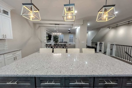 Interior. Luxury Townhome | Pet-Friendly | Game Room | Waffl