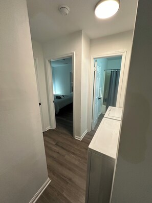 2 bedrooms, desk, WiFi, bed sheets - Downtown Home Directly on Greenway, Nice Deck! #A (Raleigh)