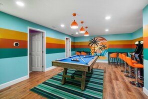 Games room - 7BR Beach Dream House - Pickleball, Theater, Pool! (Seminole)