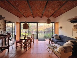 Living area - Casa Tacuba country house near the mountain and lake Chapala (San Juan Cosalá)
