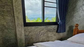 Deluxe-Doppelzimmer, Bergblick | Kostenloses WLAN, Bettwäsche