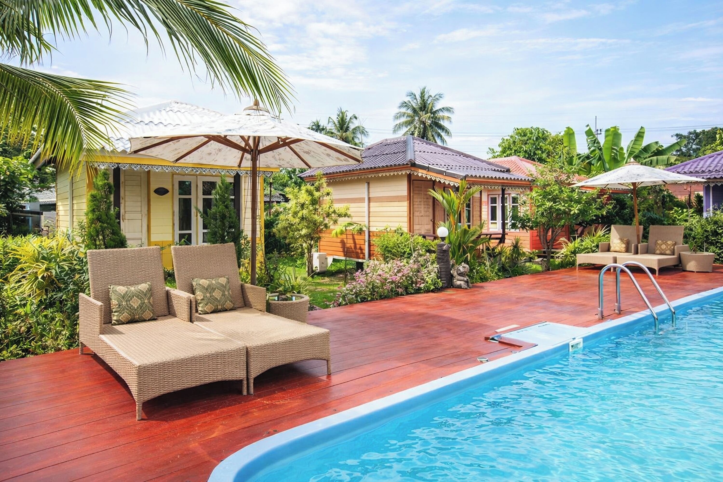 Deluxe Double Room, Garden View | View from room