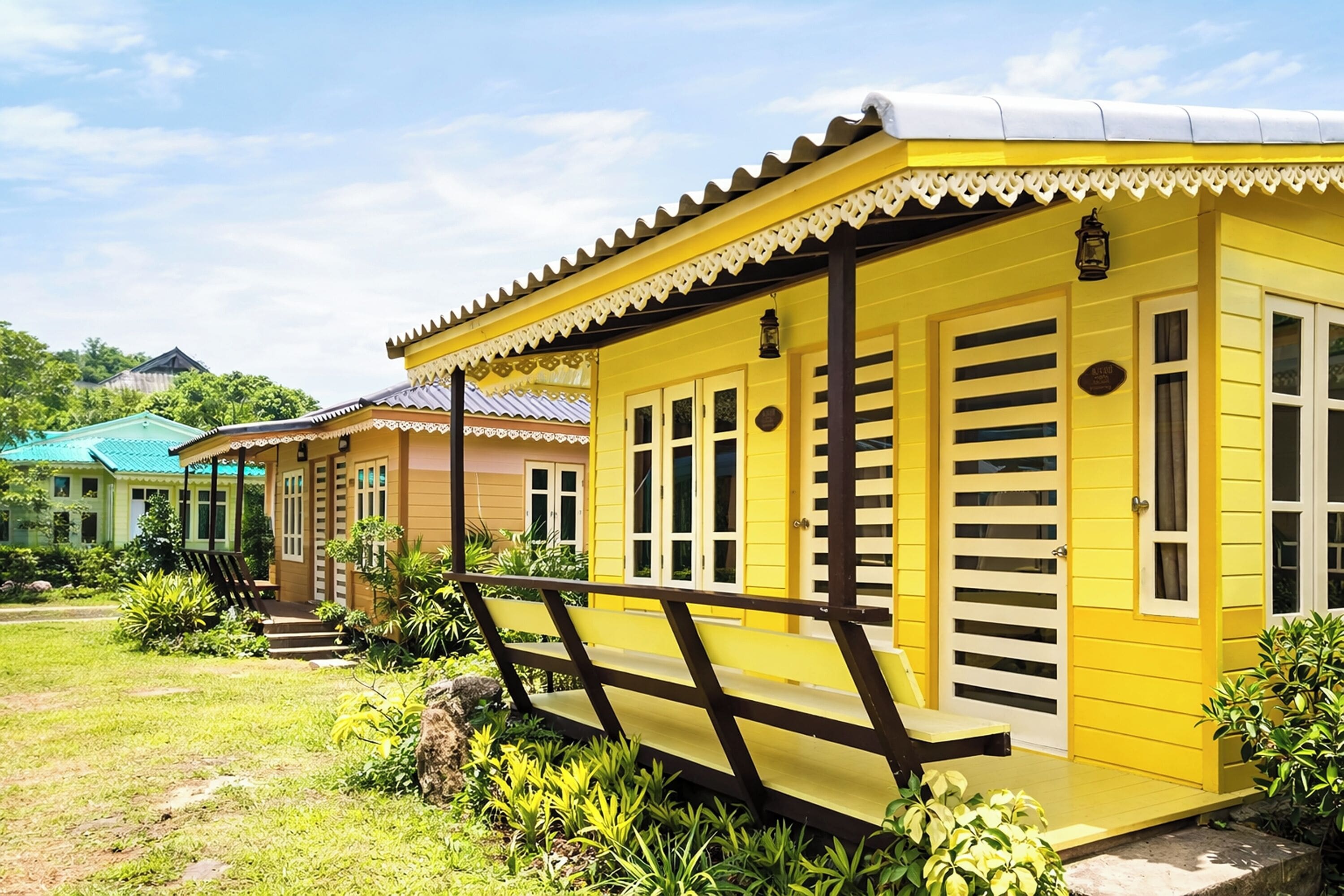 Twin Room, Garden View | View from room