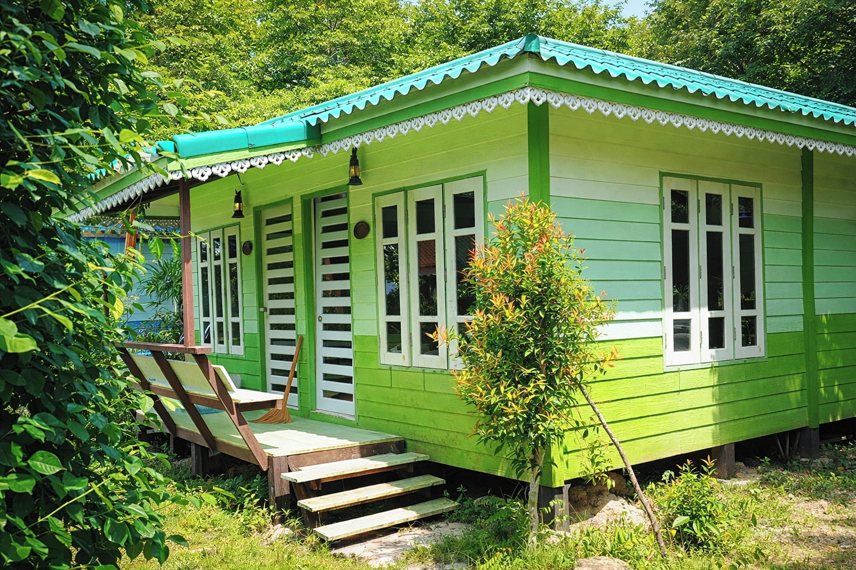 Deluxe Double Room, Garden View | View from room