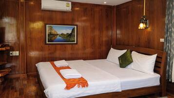 Wifi gratis y ropa de cama