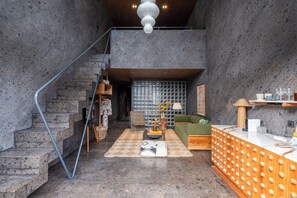 Deluxe Suite, 1 Bedroom, Pool View | Living room - The Lima Ocean Suites Pererenan (Canggu)