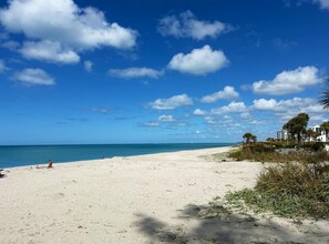 On the beach