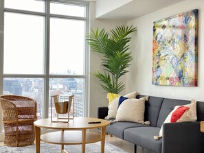 Living area - The High Rise Suites (Toronto)