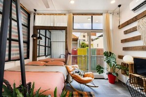 Comfort studio, balkon
