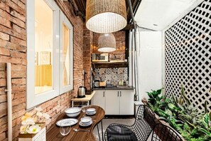 Comfort studio, balkon