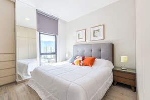 Desk, iron/ironing board, WiFi, bed sheets - ¡Moderno departamento en Torre Colonia! (Monterrey)