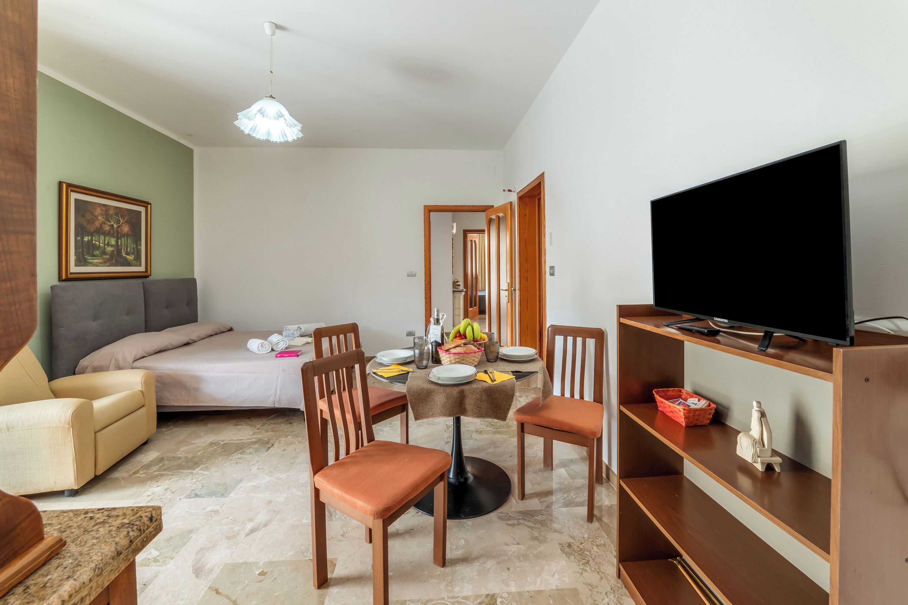 2 camere, Wi-Fi gratuito, lenzuola