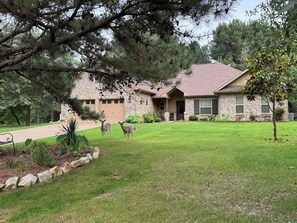 Exterior - SECaT Retreat:  Secluded 3-bedroom house in welcoming Holly Lake Ranch with AC (Holly Lake Ranch)