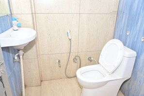 Habitació doble Comfort, balcó | Bany