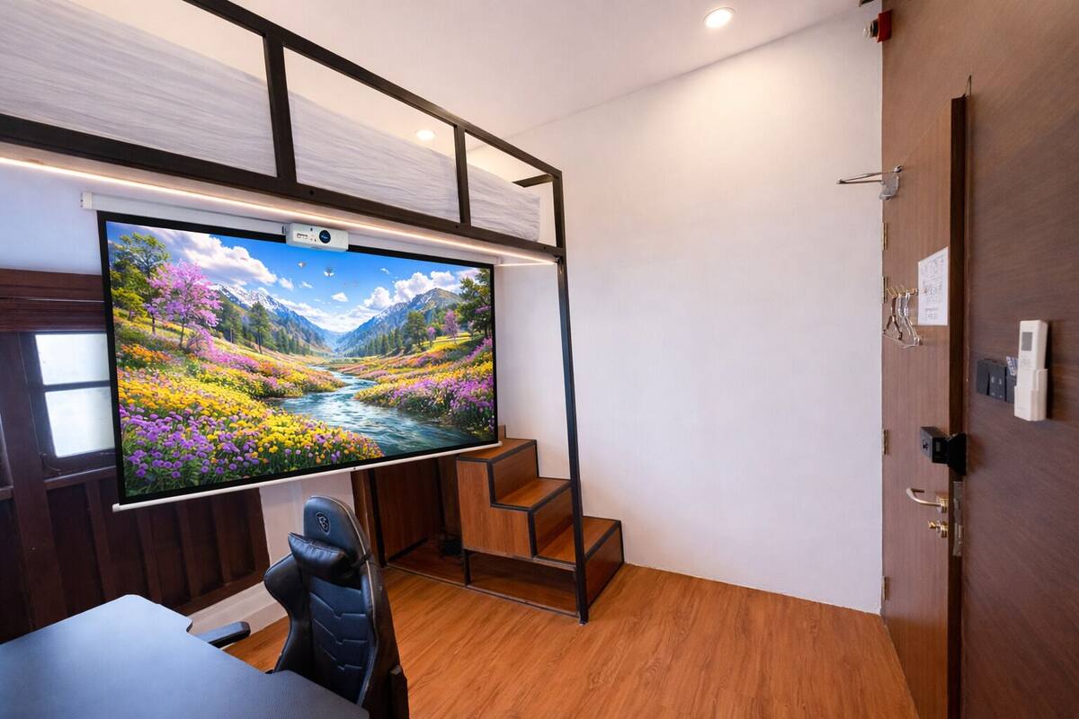 Deluxe Loft Double - Window, Private Bathroom