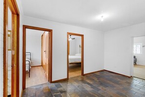 2 bedrooms, iron/ironing board