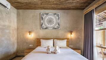 Rom, 1 kingsize-seng, aircondition