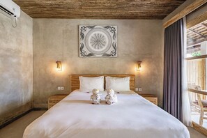 Chambre, 1 très grand lit, climatisation