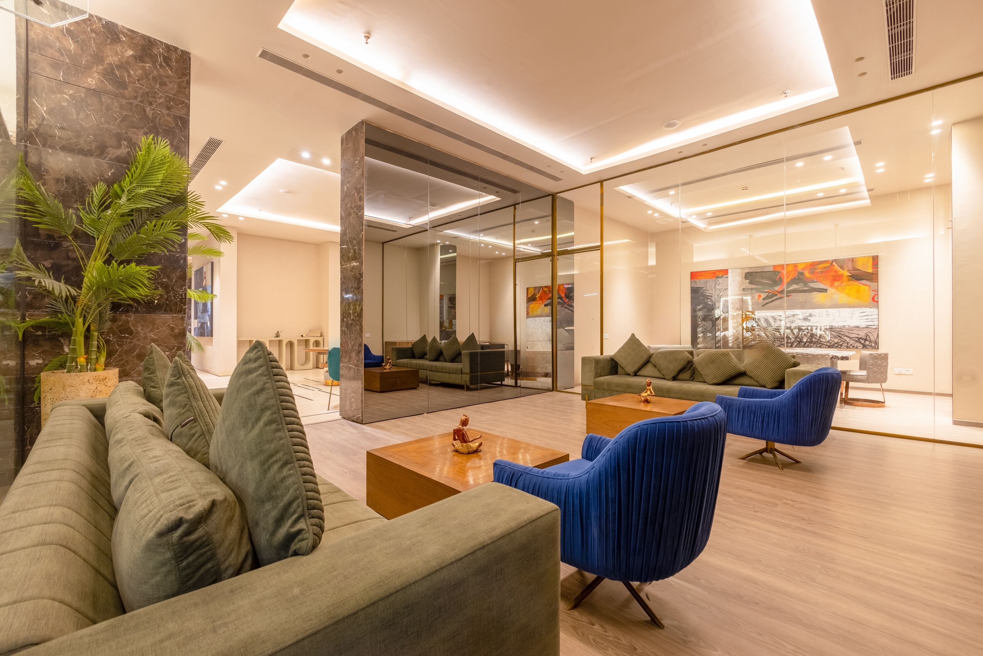 Zitruimte lobby