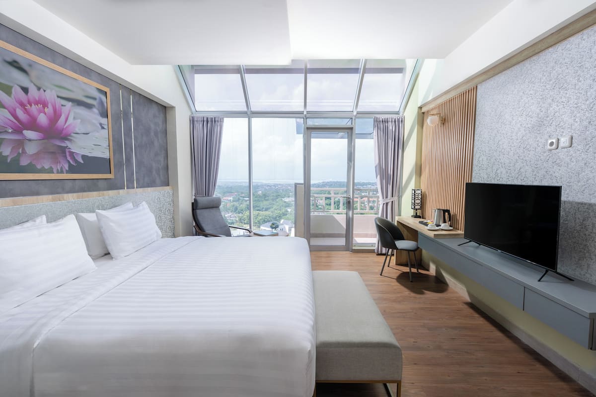 Kamar Deluks, pemandangan laut