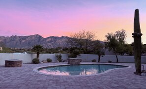 Pool - Modern Ridge Retreat | Saltwater Pool + Mountain Views (Tucson)