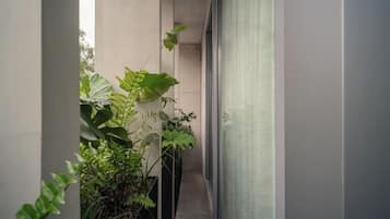 Studio – deluxe, 1 kingsize-seng, balkong | Balkong