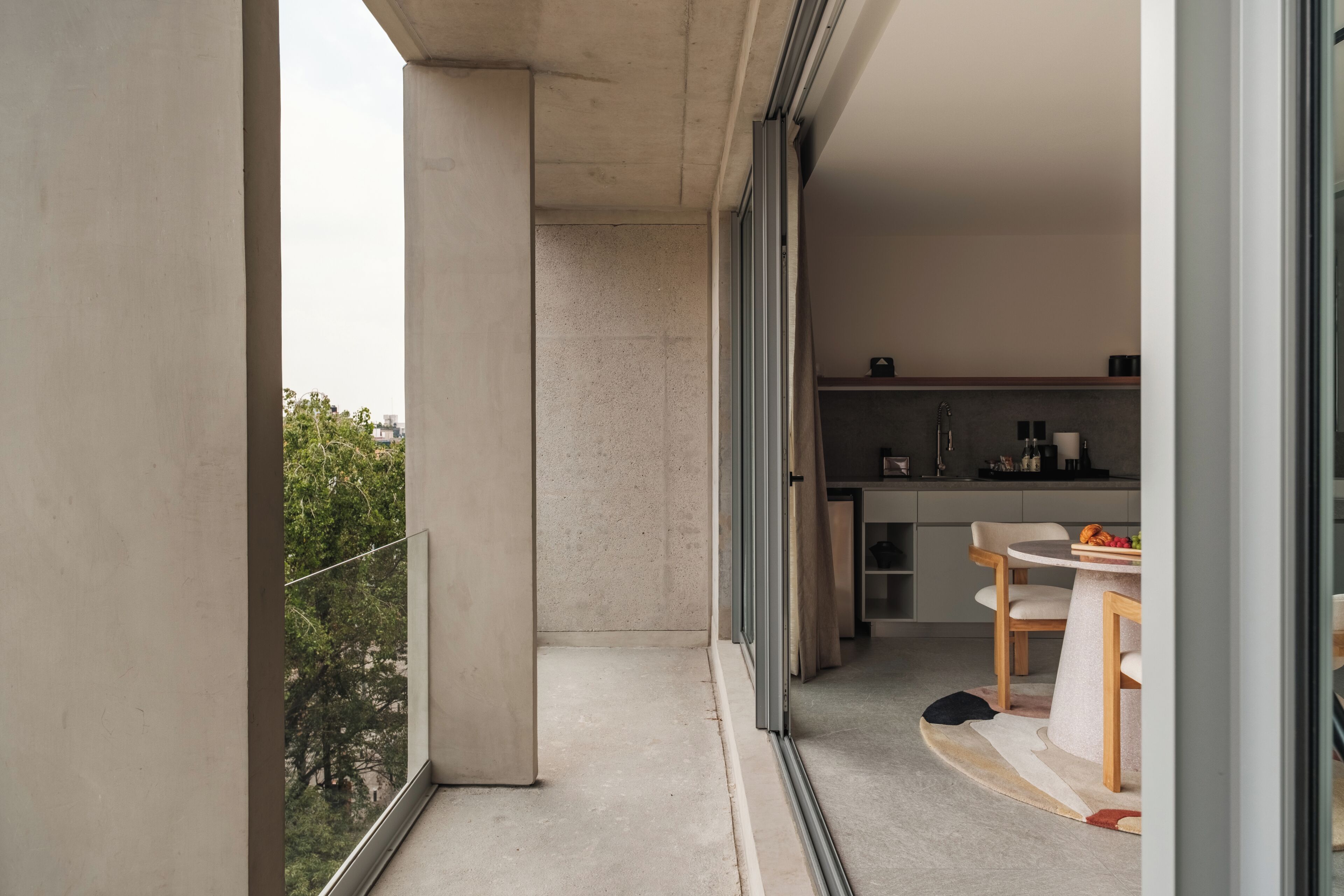 Studiolejlighed - 1 kingsize-seng - balkon | Udsigt fra balkon