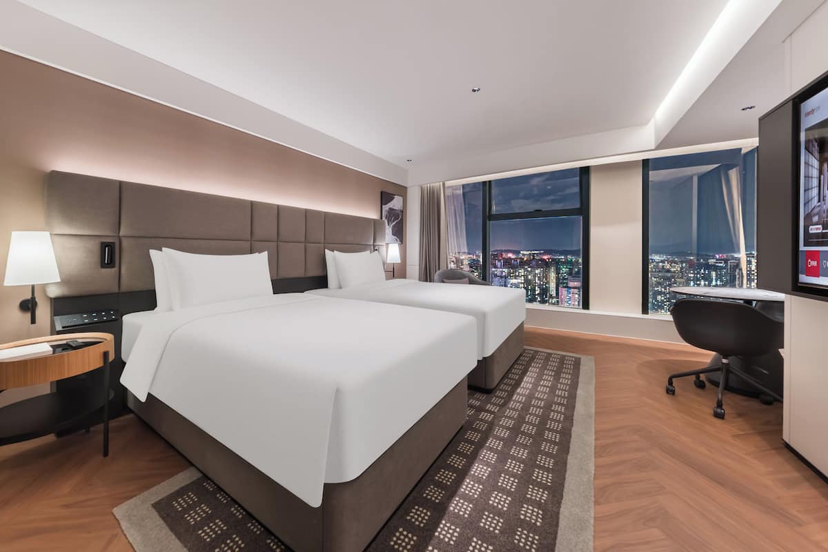 ห้องดีลักซ์ทวิน, วิวเมือง