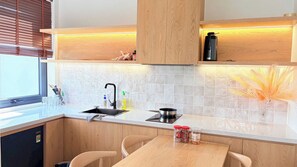 Villa, 2 Bedrooms, Pool View, Beachfront | Private kitchen - Casare On The Beach Villa (Phu Quoc)