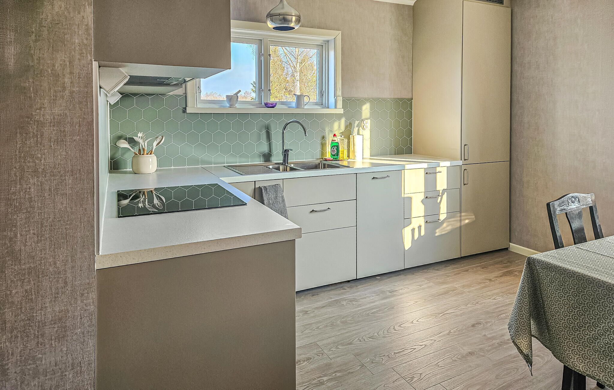 Kühlschrank, Mikrowelle, Ofen, Geschirrspüler