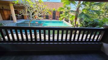 Deluxe-Zimmer, Gartenblick | Pool