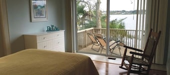 Waterfront Cottage Rental with a Dock on the San Sebastian River, Florida