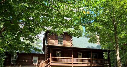Rustic Cabin Escape for Group Glamping Vacations in De Soto, Missouri