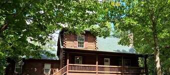 Rustic Cabin Escape for Group Glamping Vacations in De Soto, Missouri