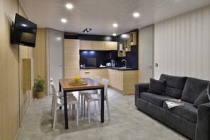 Chalet Klasik, 2 kamar tidur | Ruang keluarga