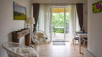 Rumah Comfort, 1 kamar tidur | Ruang keluarga | Perapian