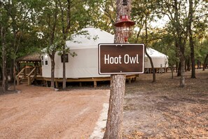 Exterior - A Yurt for Everyone: Family and Friends Getaway in Bandera, TX (Bandera)