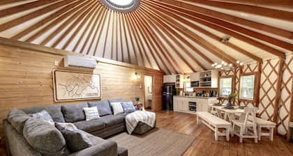 A Yurt for Everyone: Family and Friends Getaway in Bandera, TX