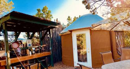 Charming Yurt in the Cibola National Forest near Albuquerque, New Mexico