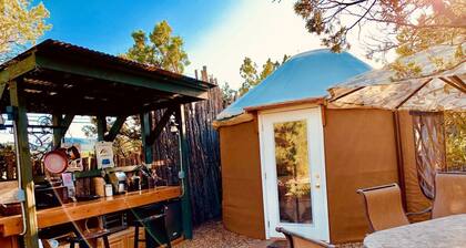 Charming Yurt in the Cibola National Forest near Albuquerque, New Mexico