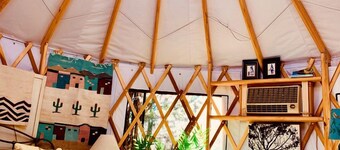 Charming Yurt in the Cibola National Forest near Albuquerque, New Mexico