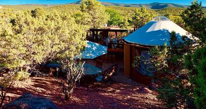 Charming Yurt in the Cibola National Forest near Albuquerque, New Mexico